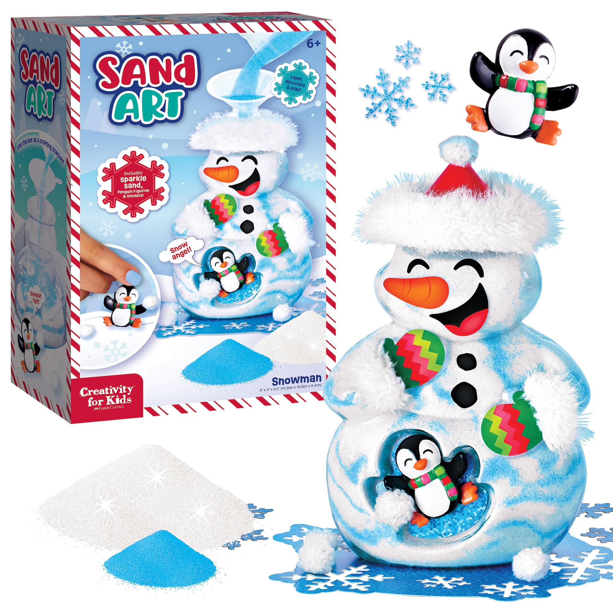 Creativity for Kids® Sand Art Snowman